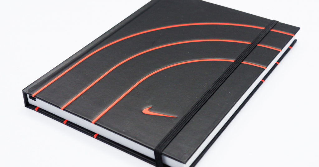 Notebook printing for Nike
