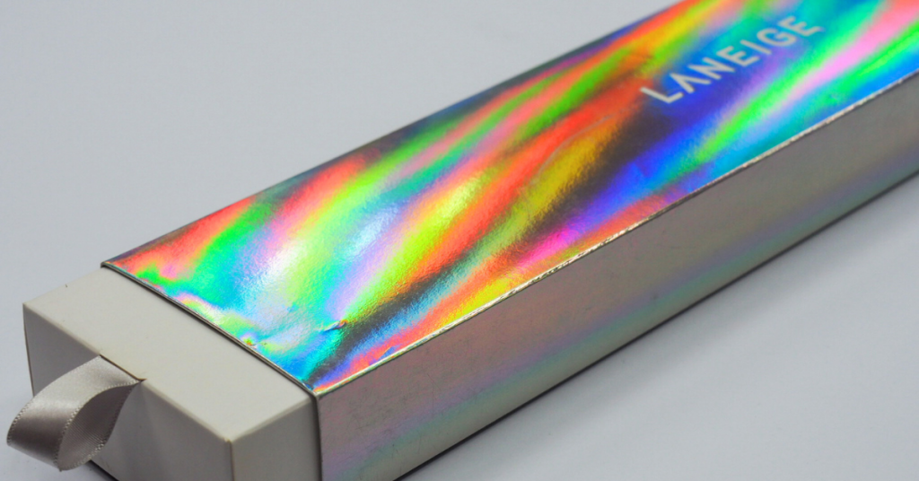 Vibrant, unique premium packaging for Laneige