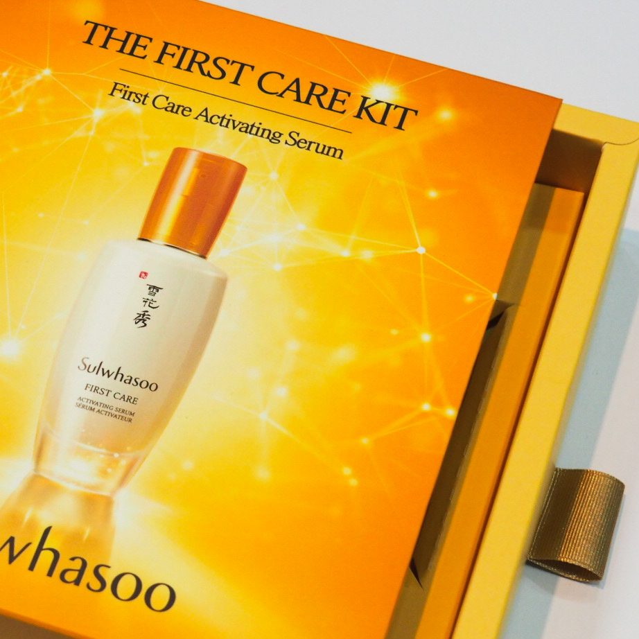 Packaging box for Sulwhasoo